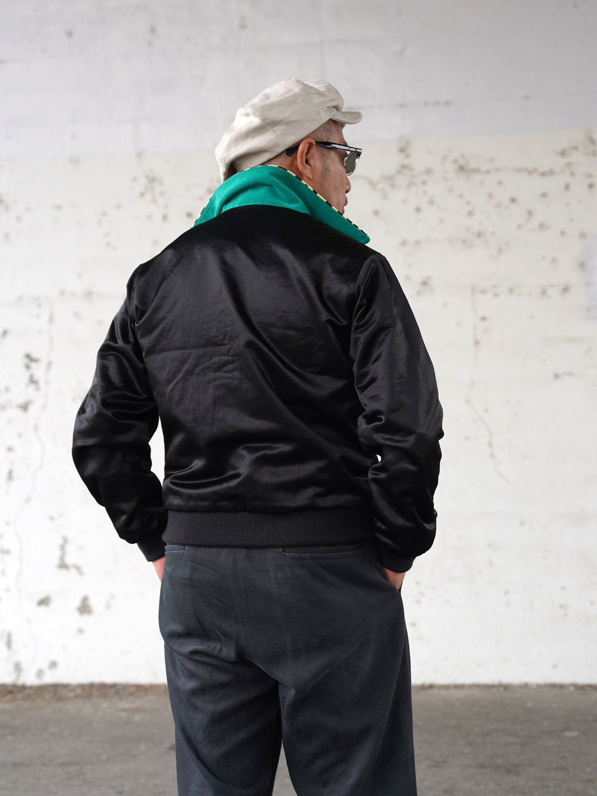 #270401 1950s Tiger Corduroy Reversible Jacket