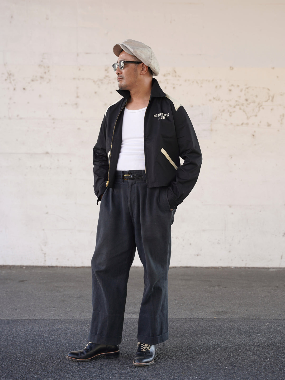 #270403 1950s "SPEED FREAK" Motorcycle Club Jacket