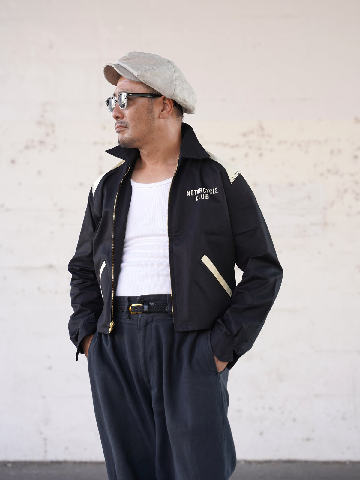 #270403 1950s "SPEED FREAK" Motorcycle Club Jacket