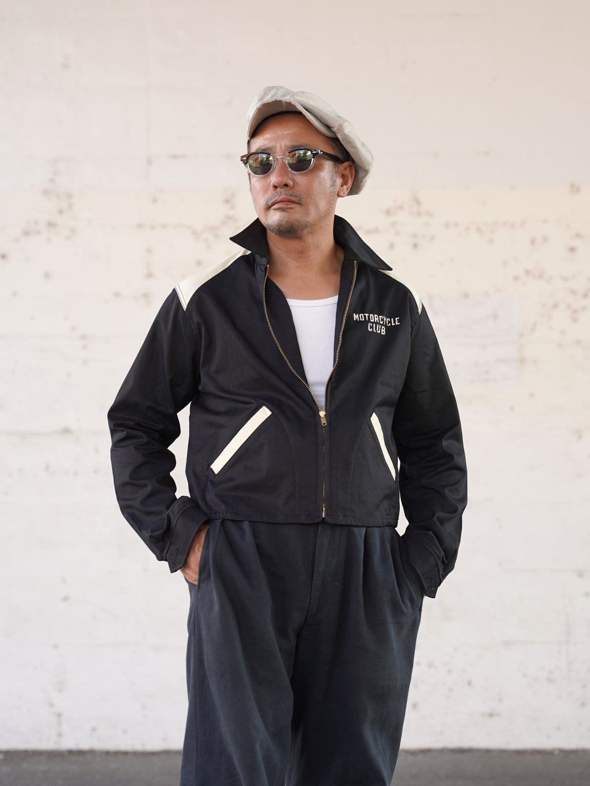 #270403 1950s "SPEED FREAK" Motorcycle Club Jacket
