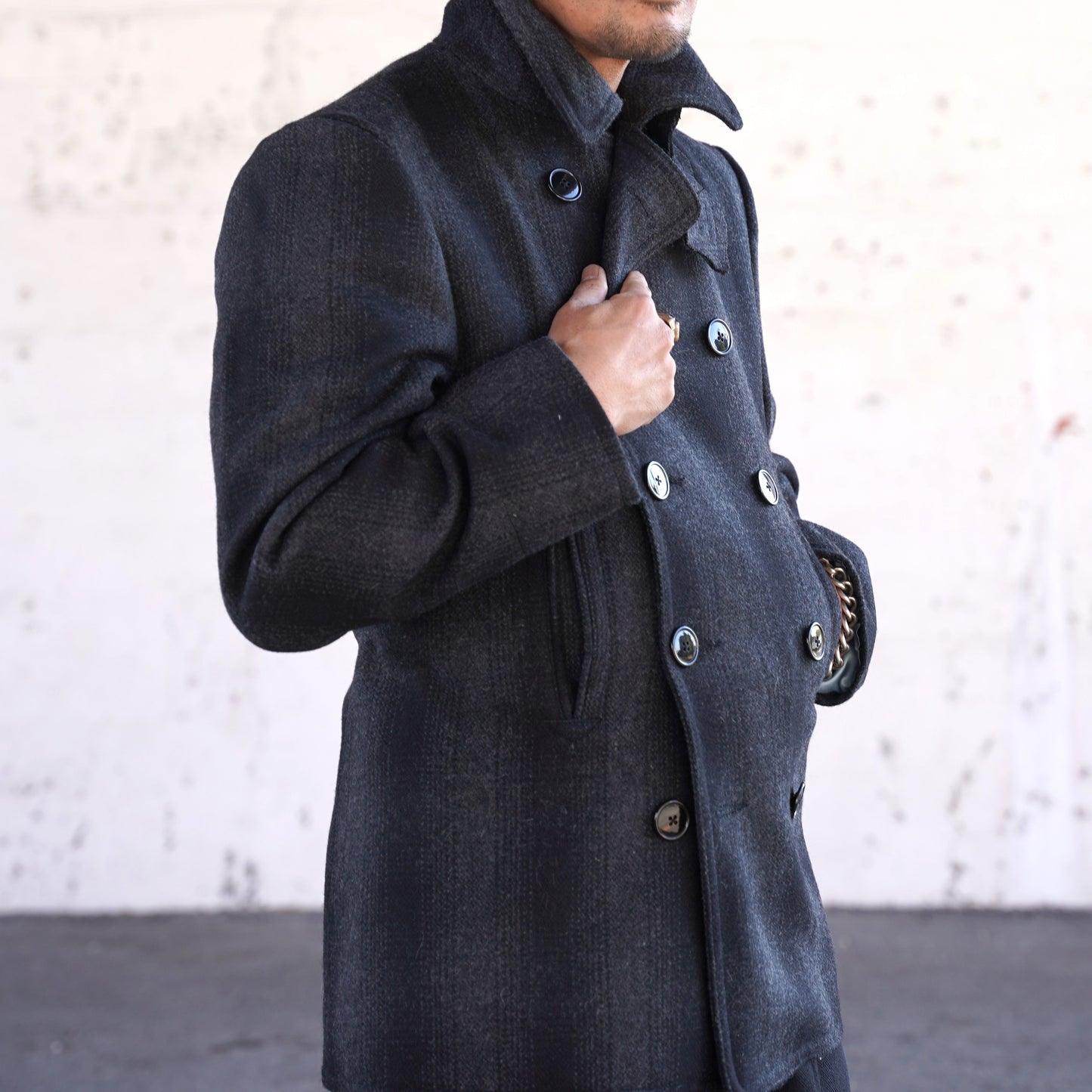 #240413 1940s Pea Coat