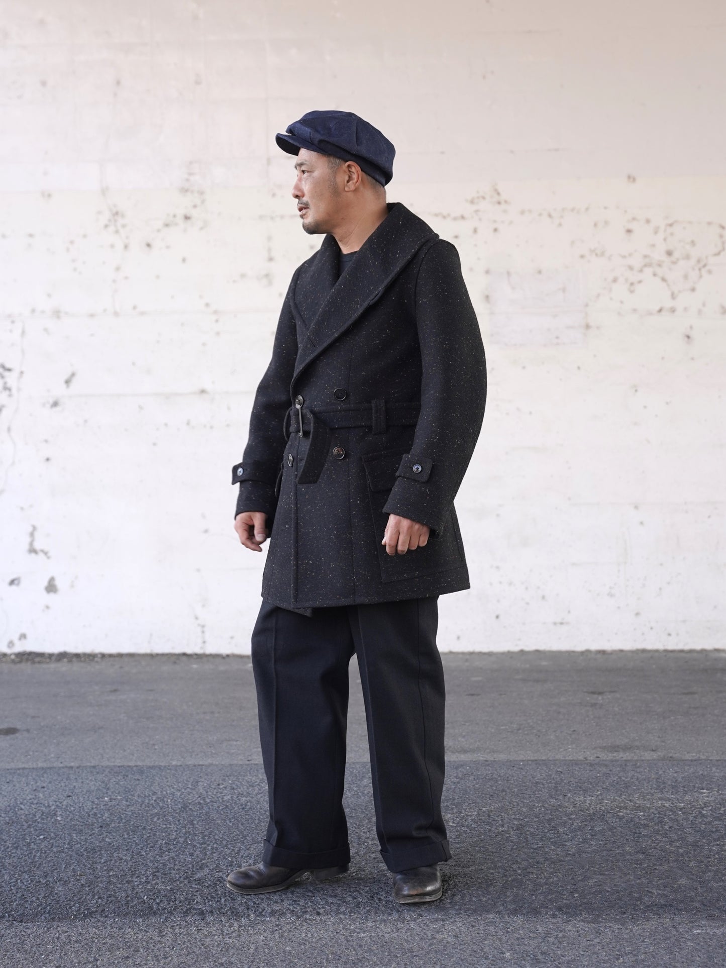 #250420 1940 Shawl collar Coat