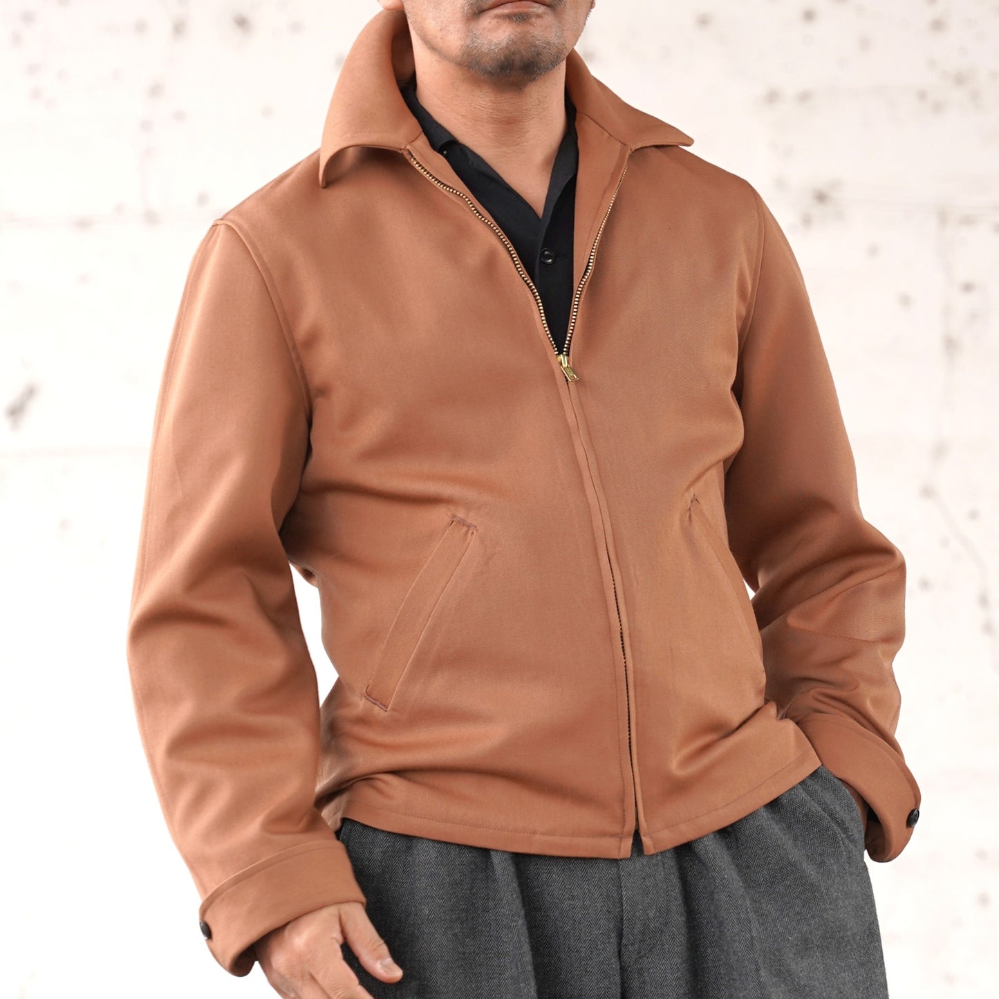 #250423 1940s Zip-up Jacket