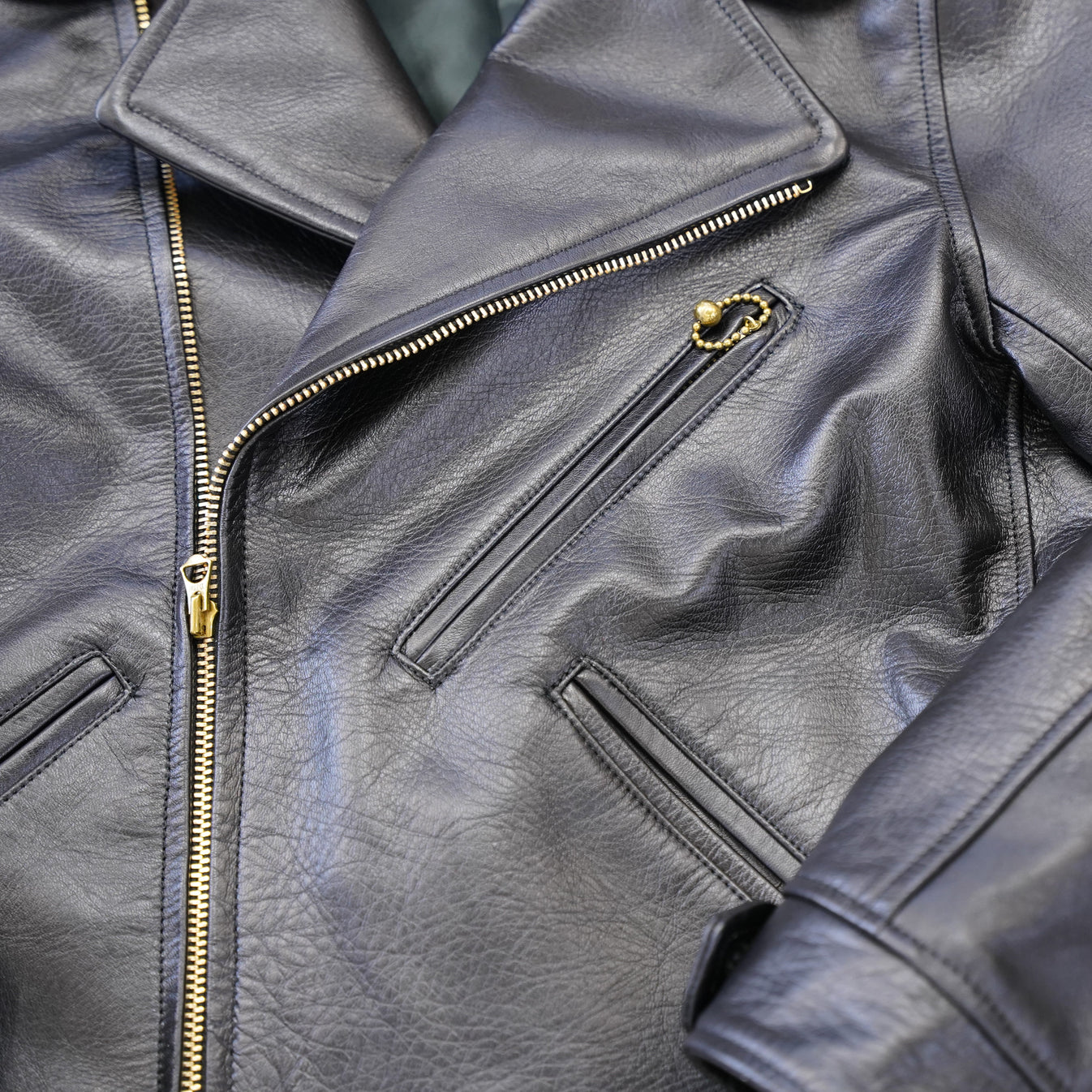 1940 Horse Leather Motorcycle Jacket｜商品ページ The GROOVIN HIGH & Old