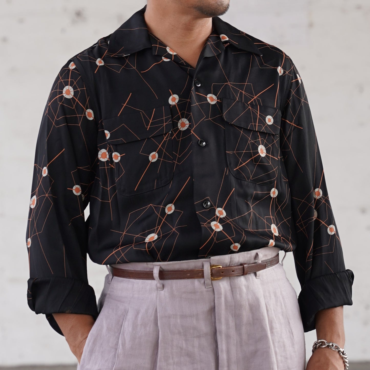 #538 1950s L/S Shirt