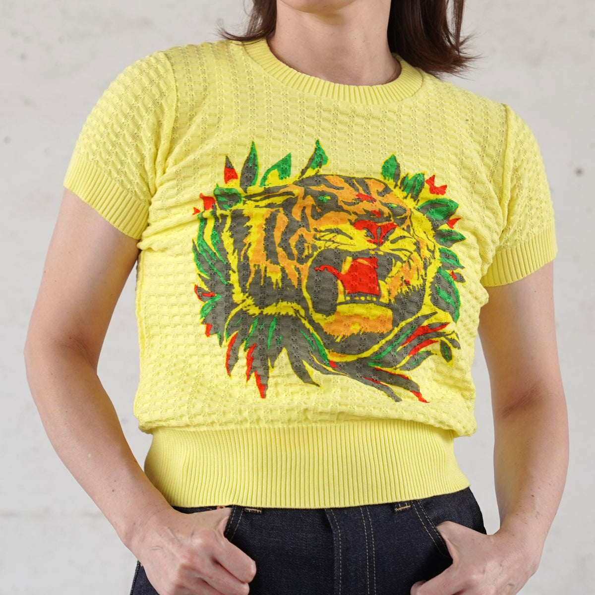#270601 1950s Ladies Summer Knit - Tiger