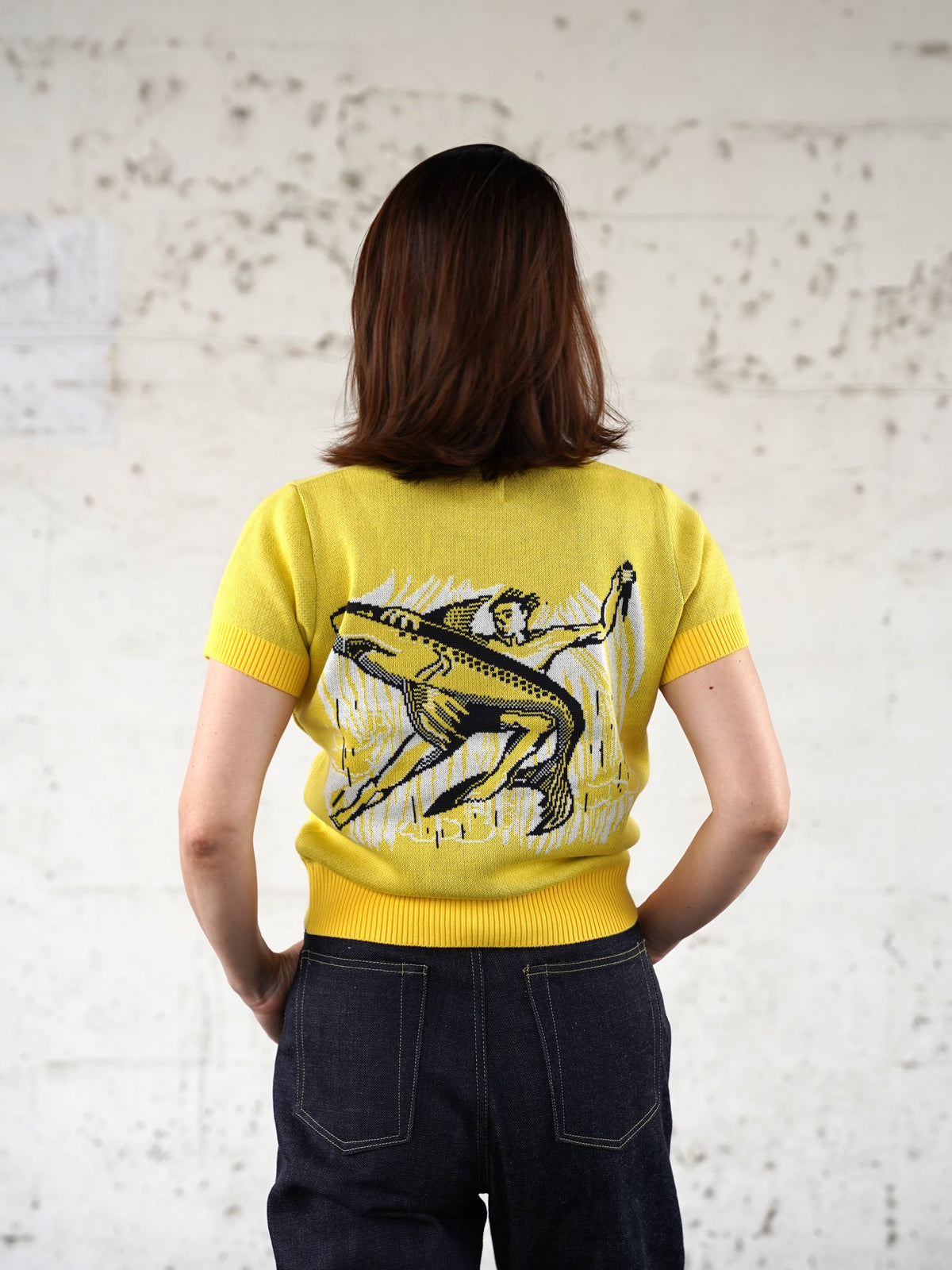 #270602 1950s Ladies Summer Knit - Shark