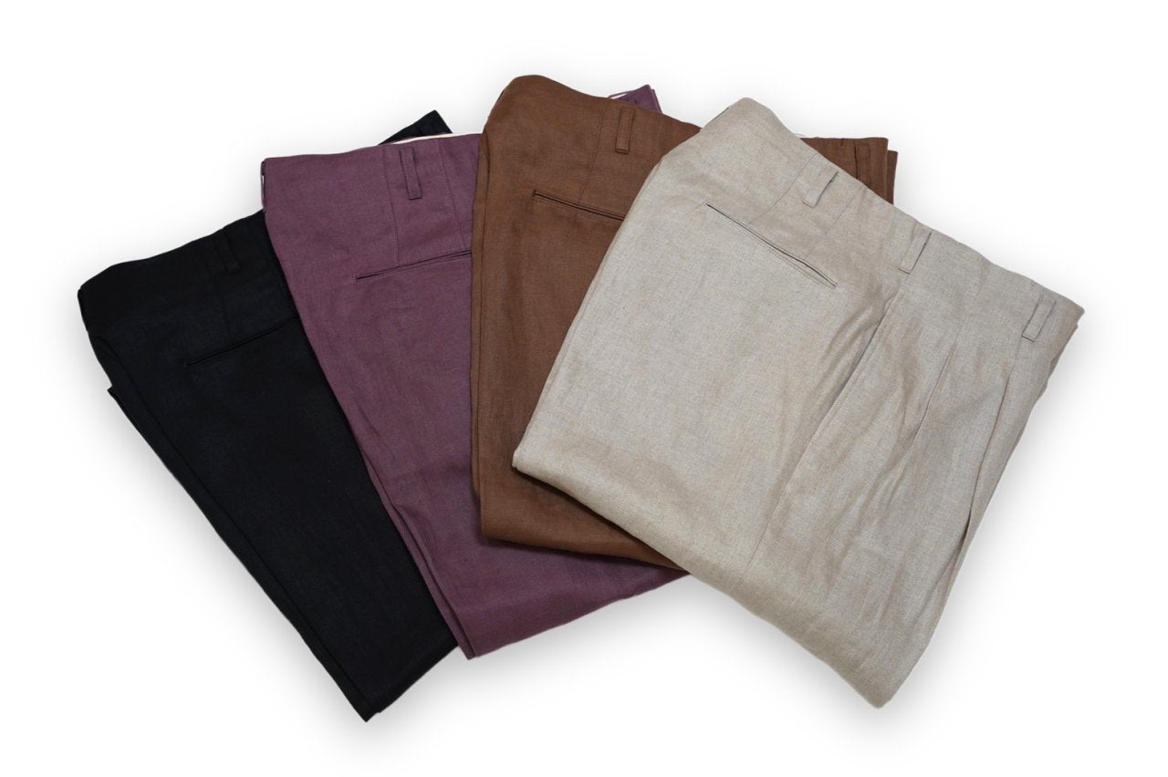 #463 1950s Linen Slacks