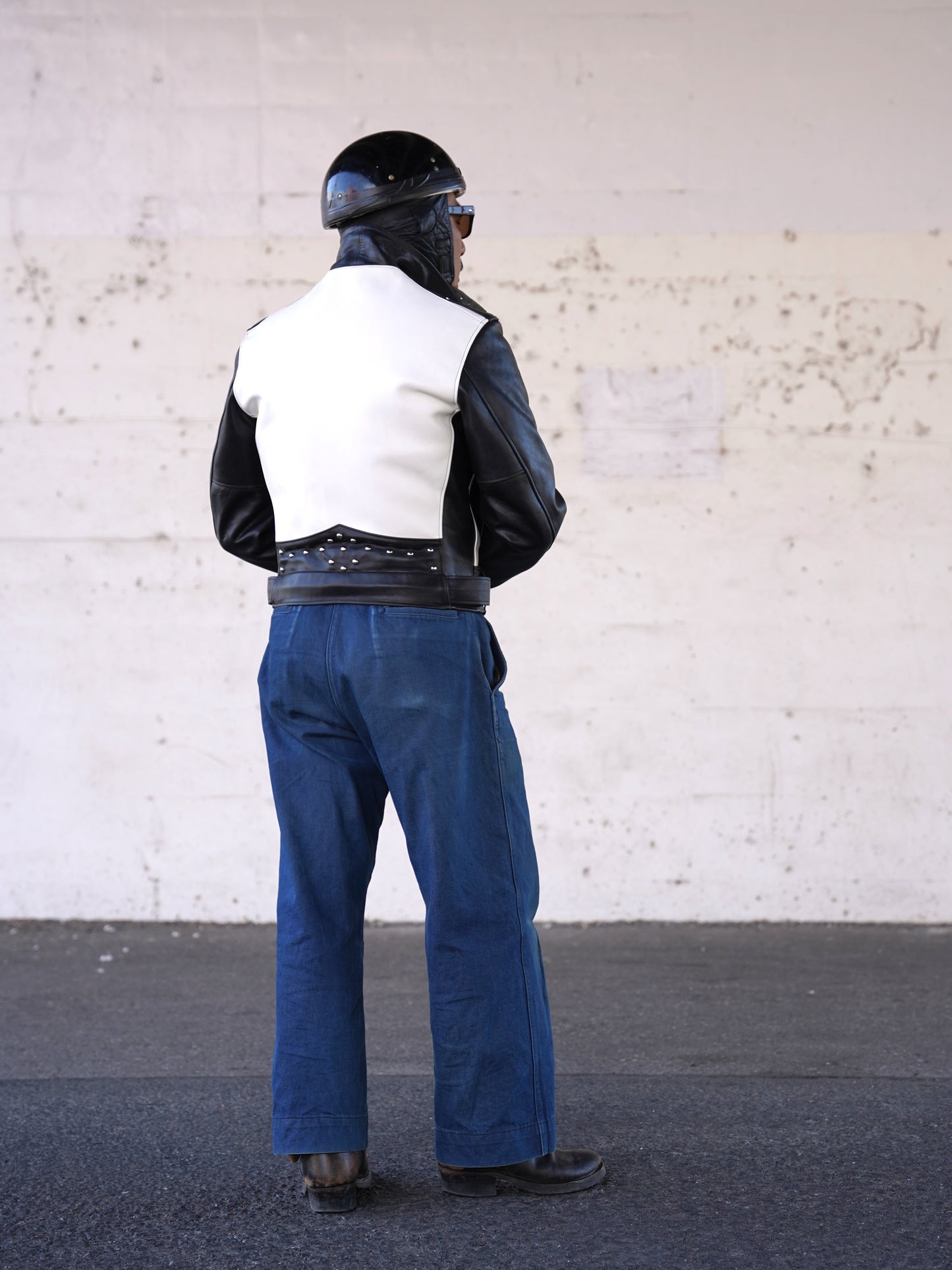【Order】#260421 Studded Horsehide Riders Jacket