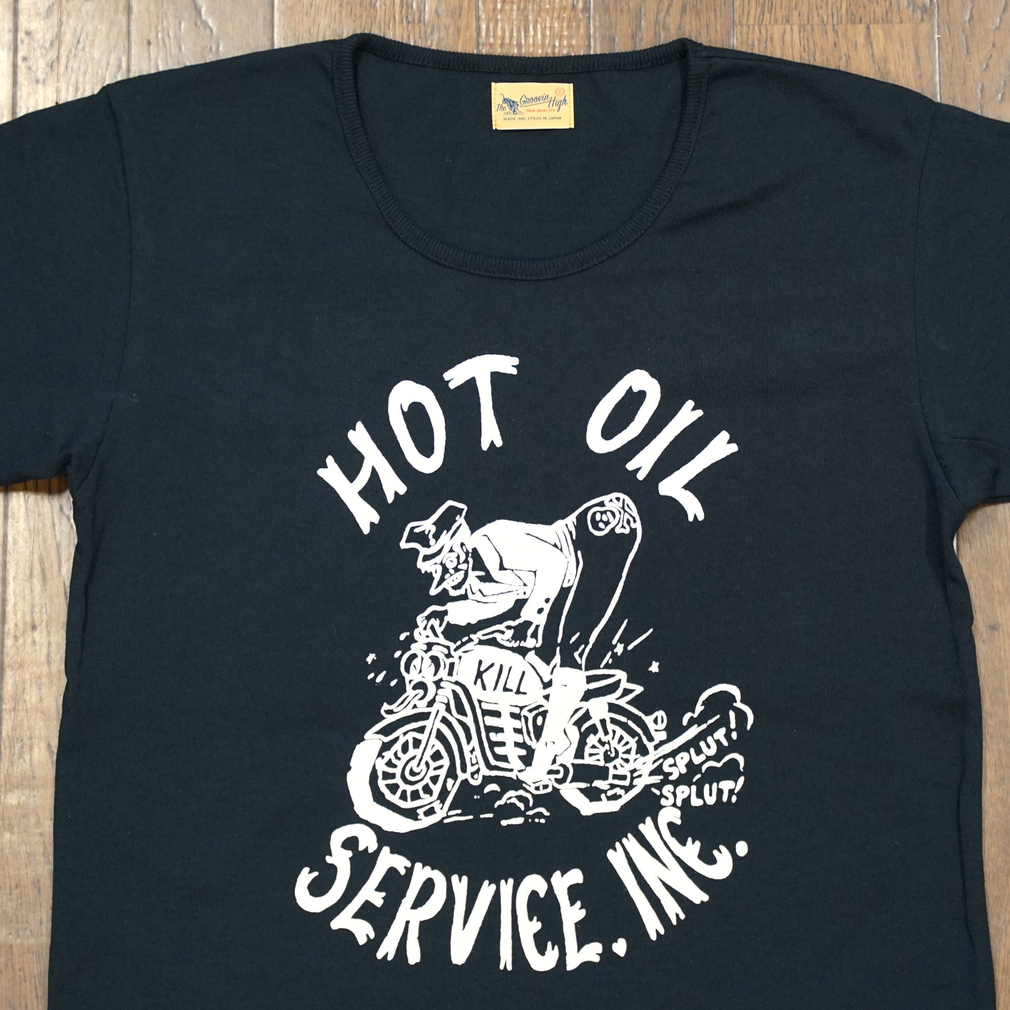 #250219 1950s TEE-Shirt - HOT OIL