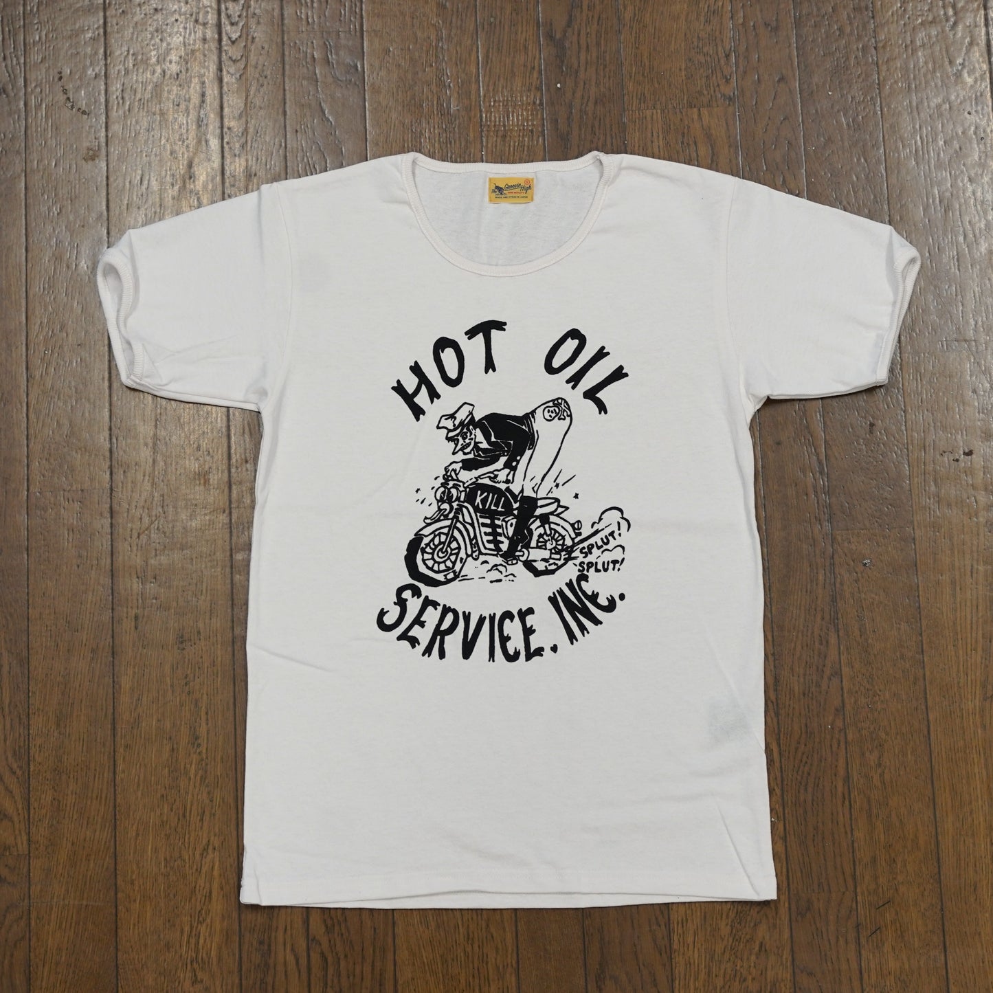 #250219 1950s TEE-Shirt - HOT OIL