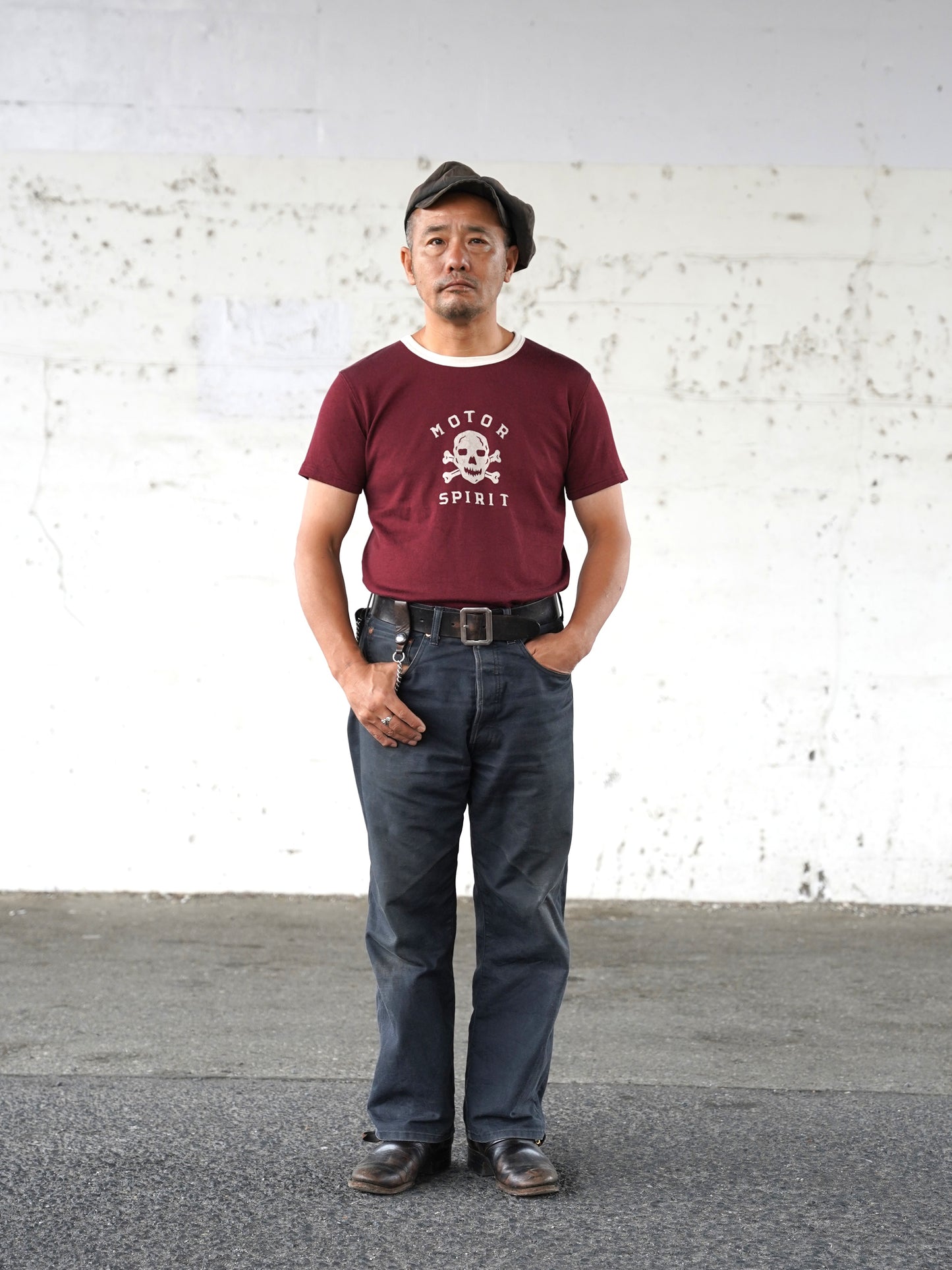 #260217 1950s TEE-Shirt - Skull