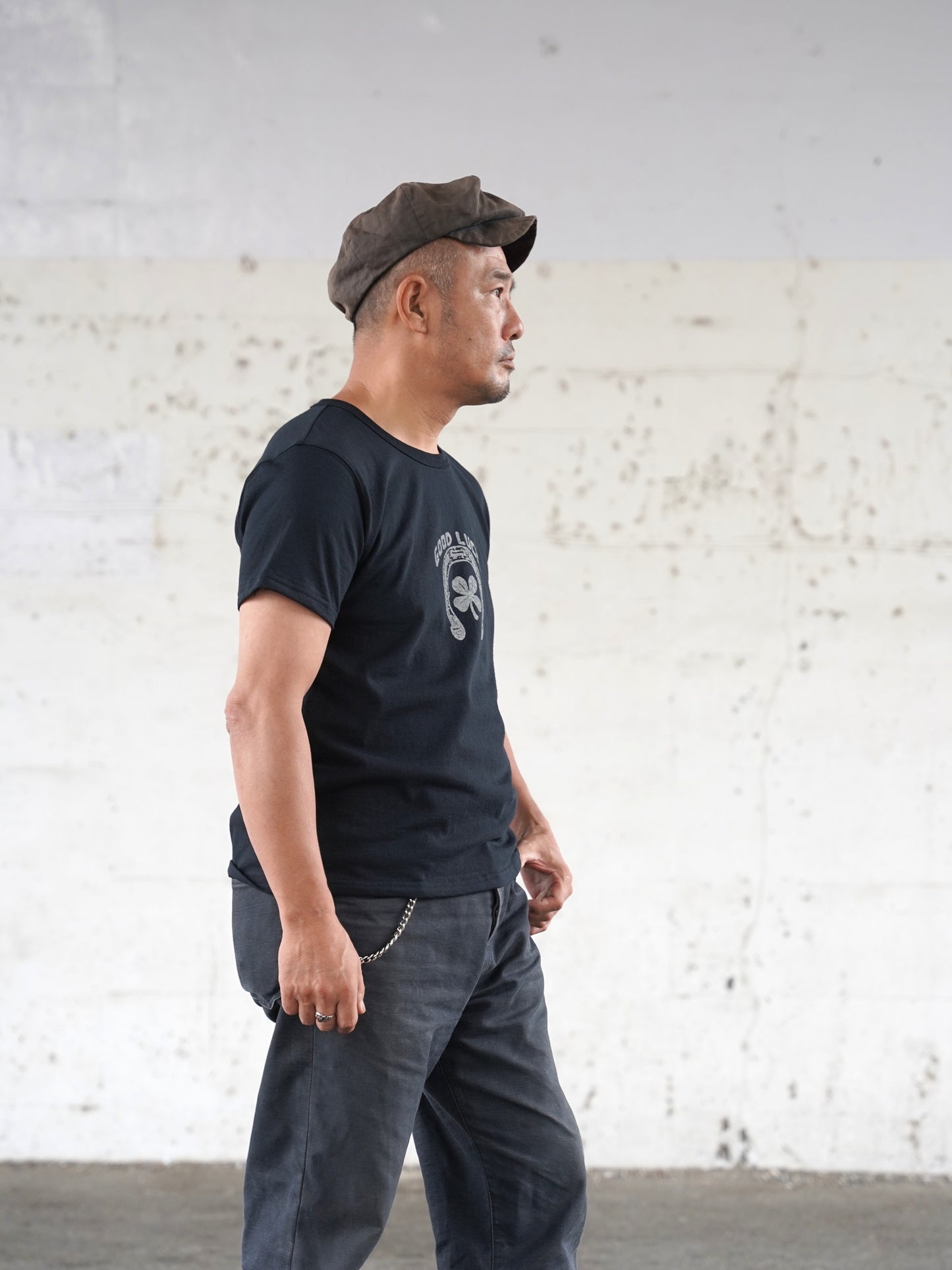 #260219 1950s TEE-Shirt - GOOD LUCK