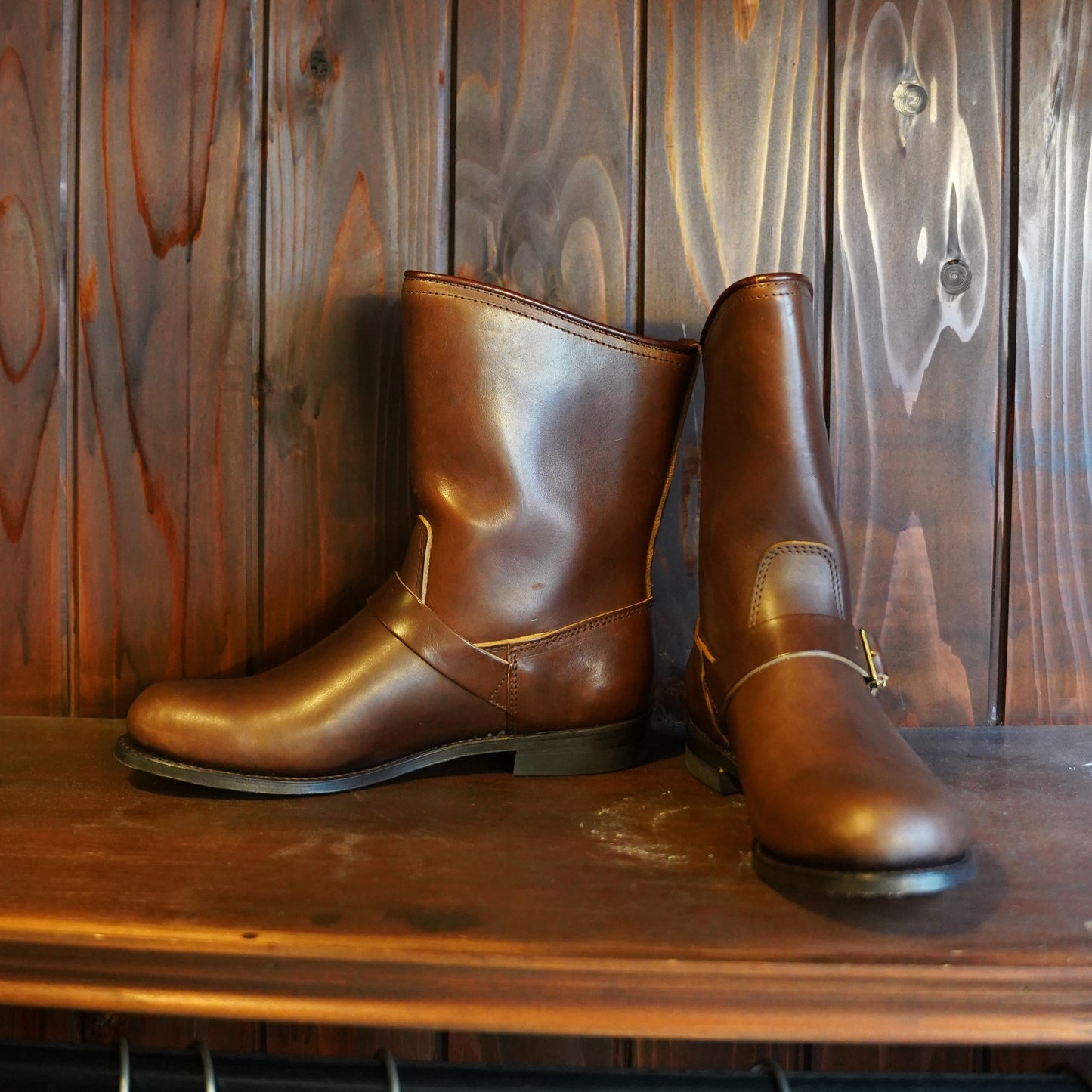 #250504 1950s Engineer Boots