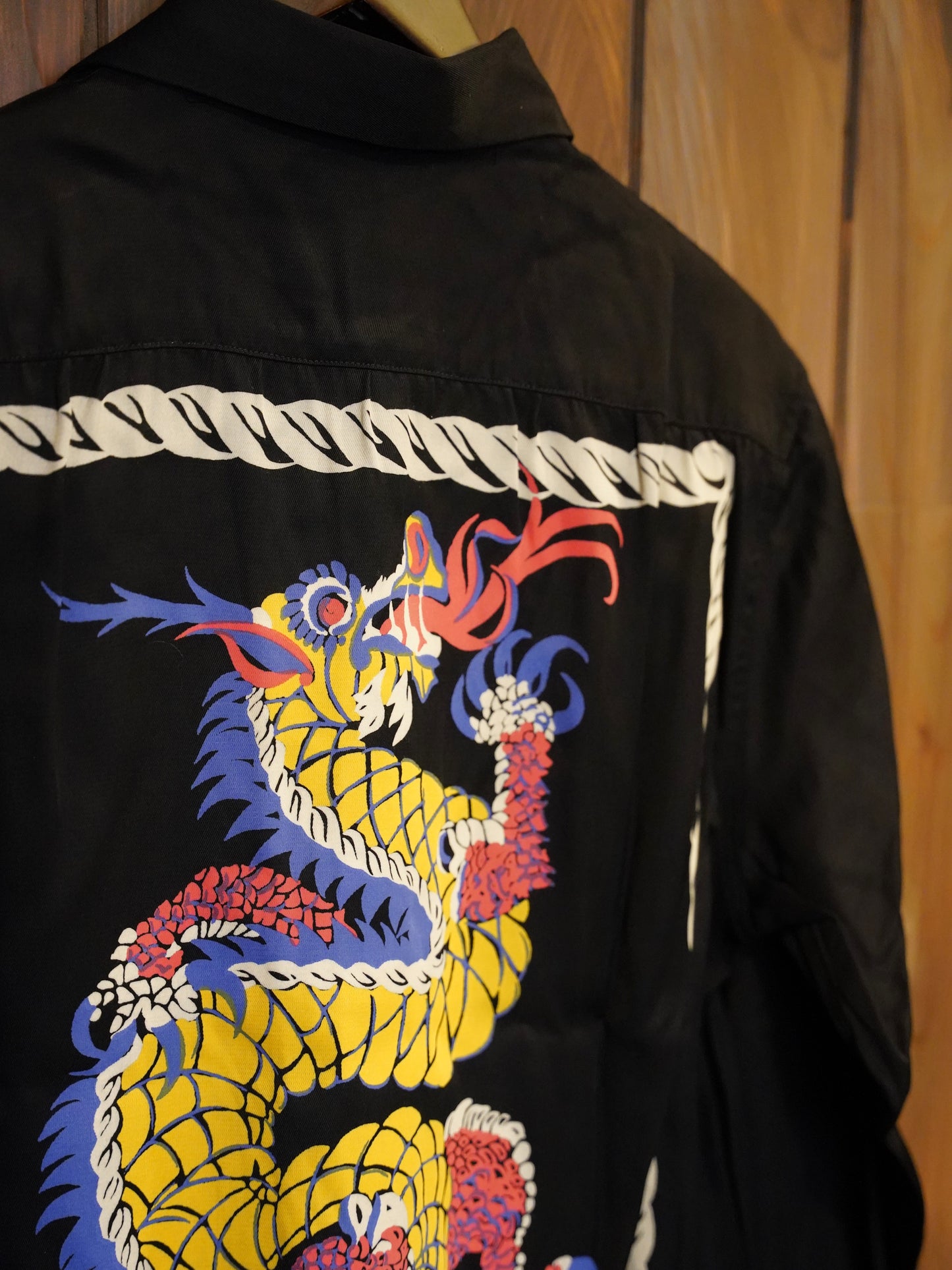#250135 1950s L/S Shirt - Dragon