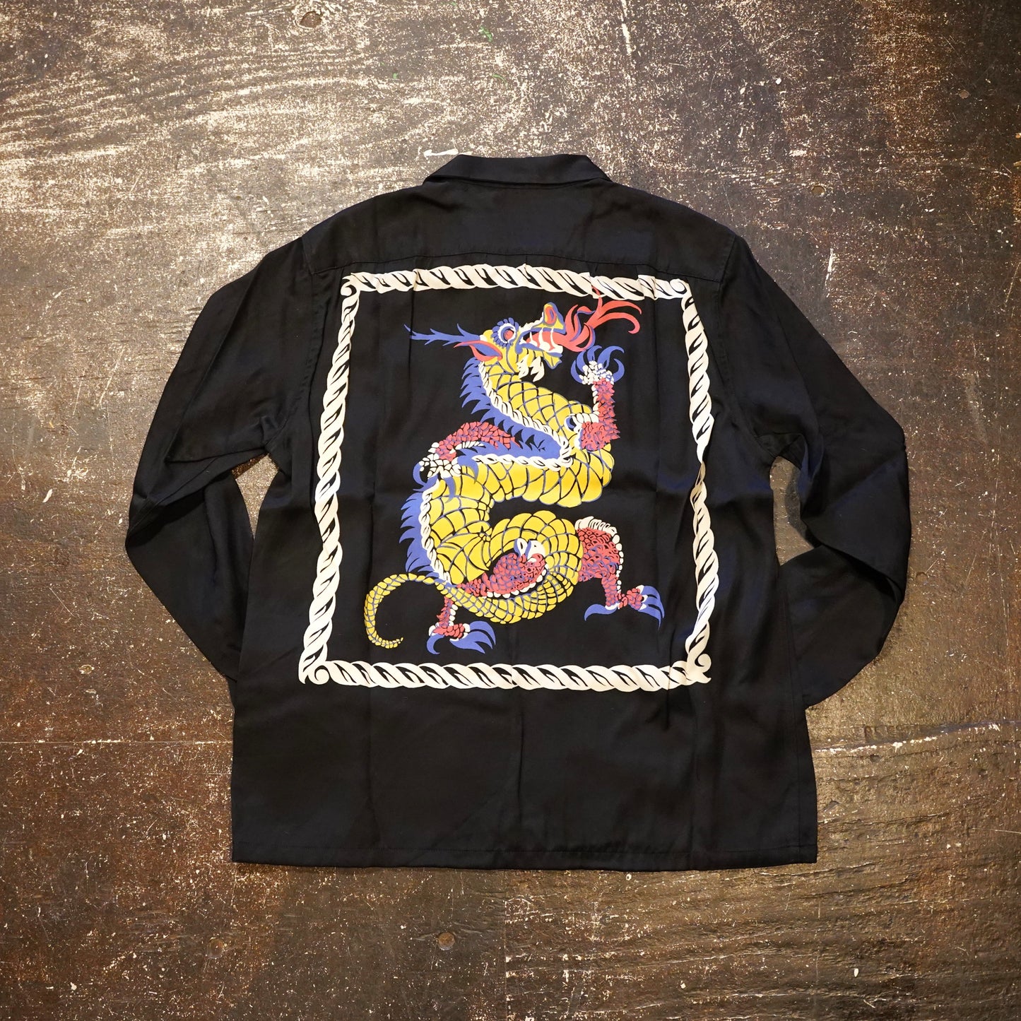 #250135 1950s L/S Shirt - Dragon