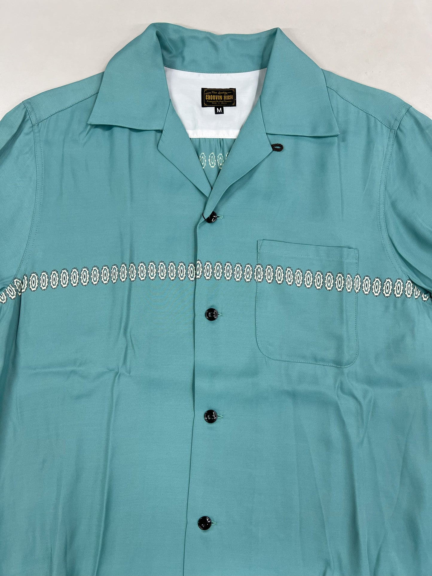 #417 1950s L/S Shirt / Abalone