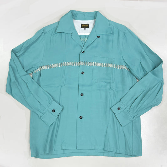 #417 1950s L/S Shirt / Abalone