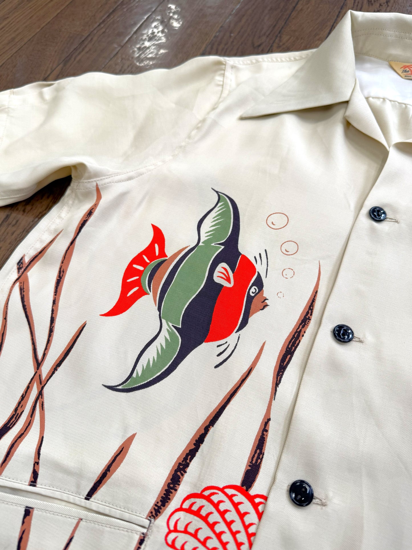 #549 1940s Beach style S/S Shirt