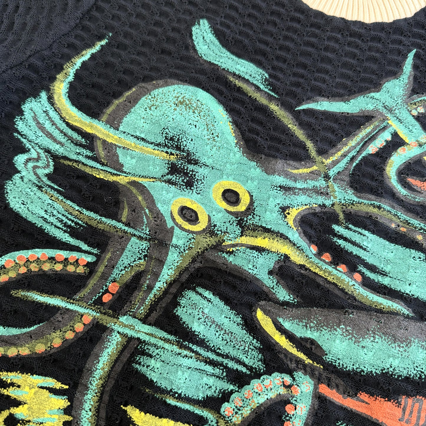 #260221 Summer Knit - Waffle Octopus