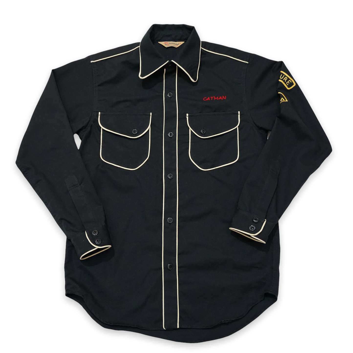#427 1950s Western Shirt / BOBCATS