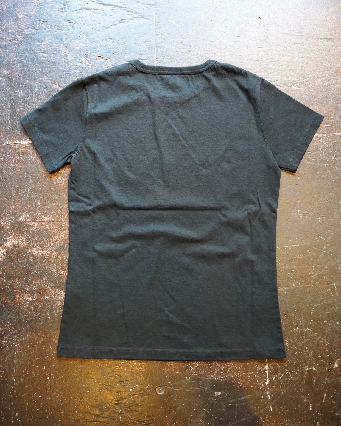 #522 1950s Cotton T-shirt / Black